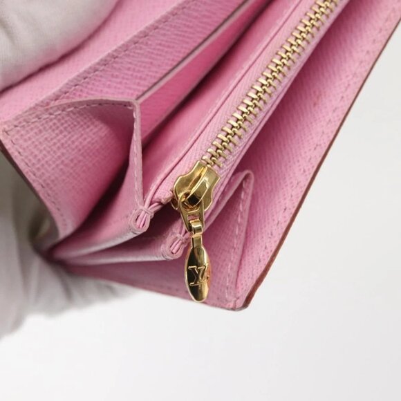 LOUIS VUITTON Multicolor Portefeuille Sarah Wallet White M93532 LV Auth 143004 - Picture 10 of 16